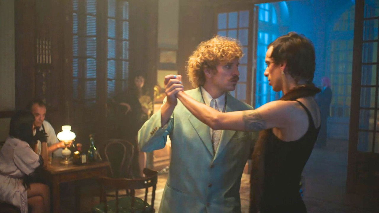 Underground Orange backdrop