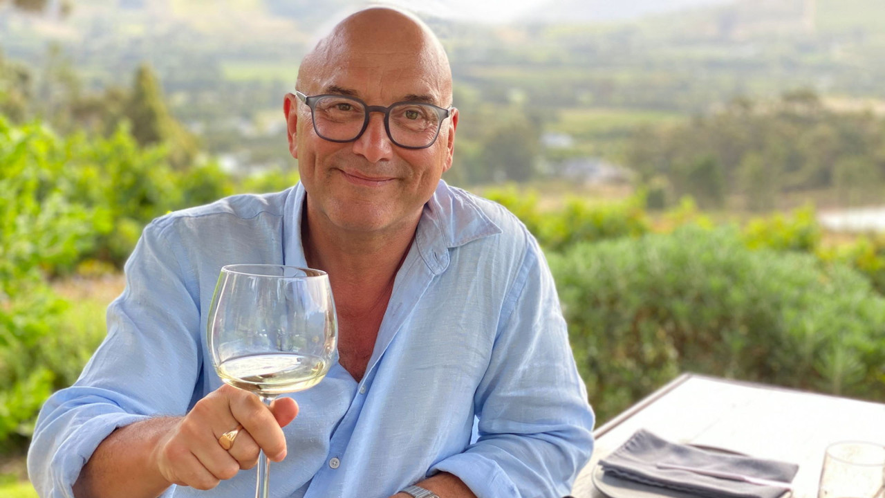 South Africa With Gregg Wallace backdrop