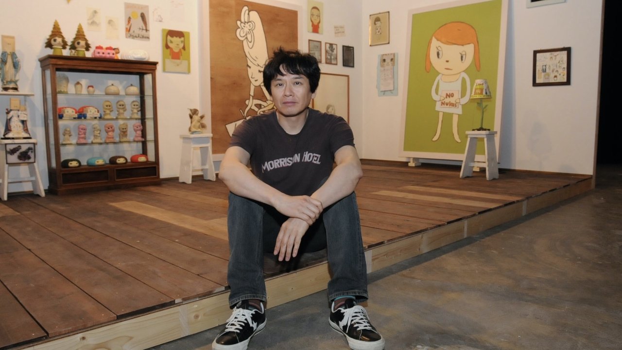 Traveling with Yoshitomo Nara backdrop