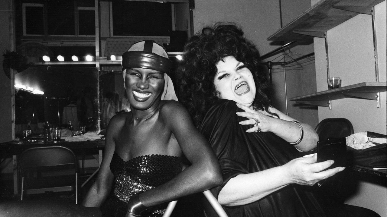 Tally Brown, New York backdrop