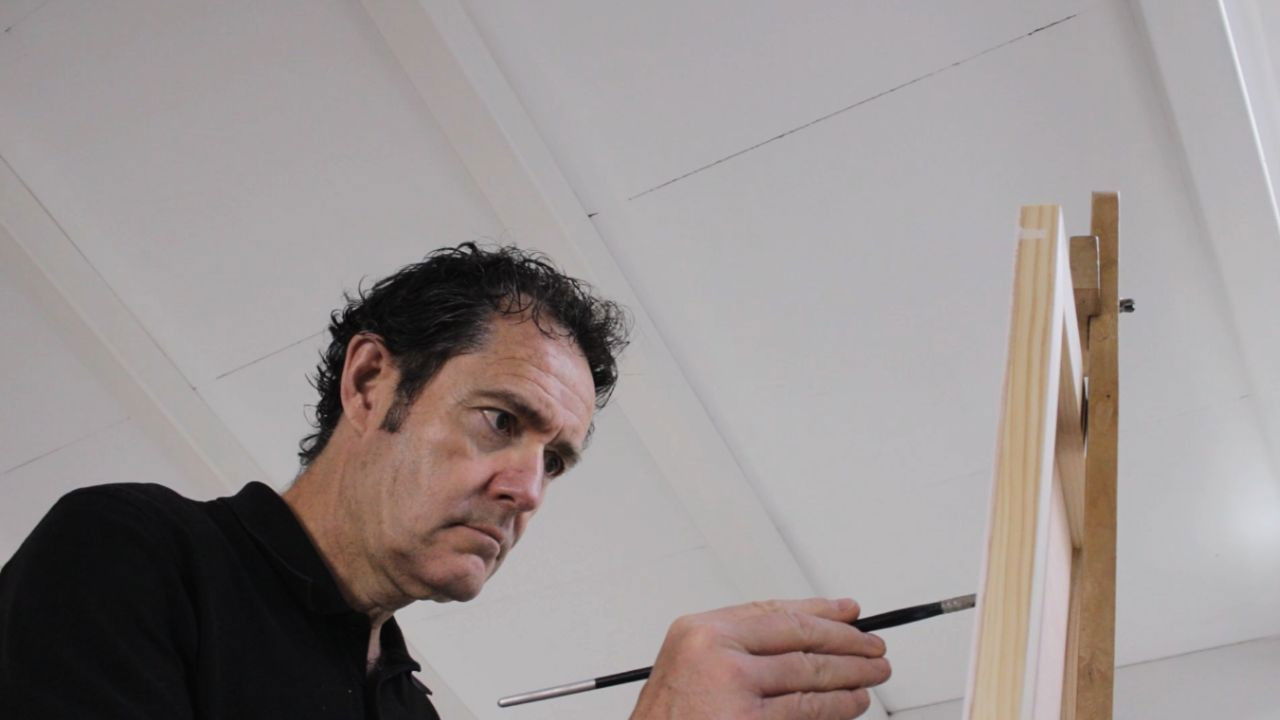 Prólogo en Tres partes al Triángulo: Tercer acto backdrop