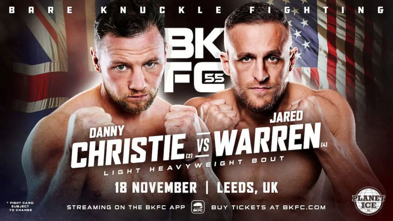 BKFC 55: Christie vs. Warren backdrop