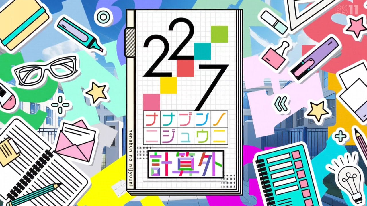 22/7 計算外 backdrop