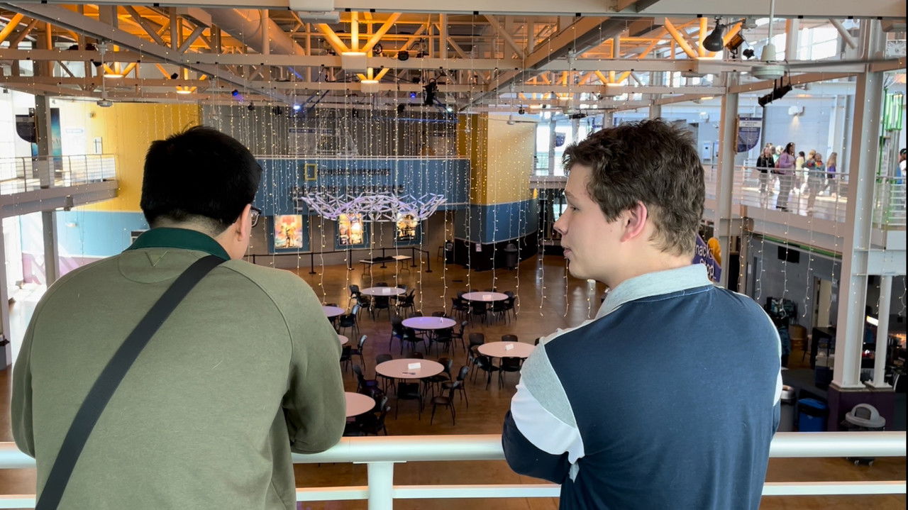 Day at the Museum backdrop