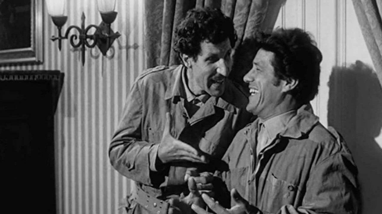 The Two Parachutists backdrop