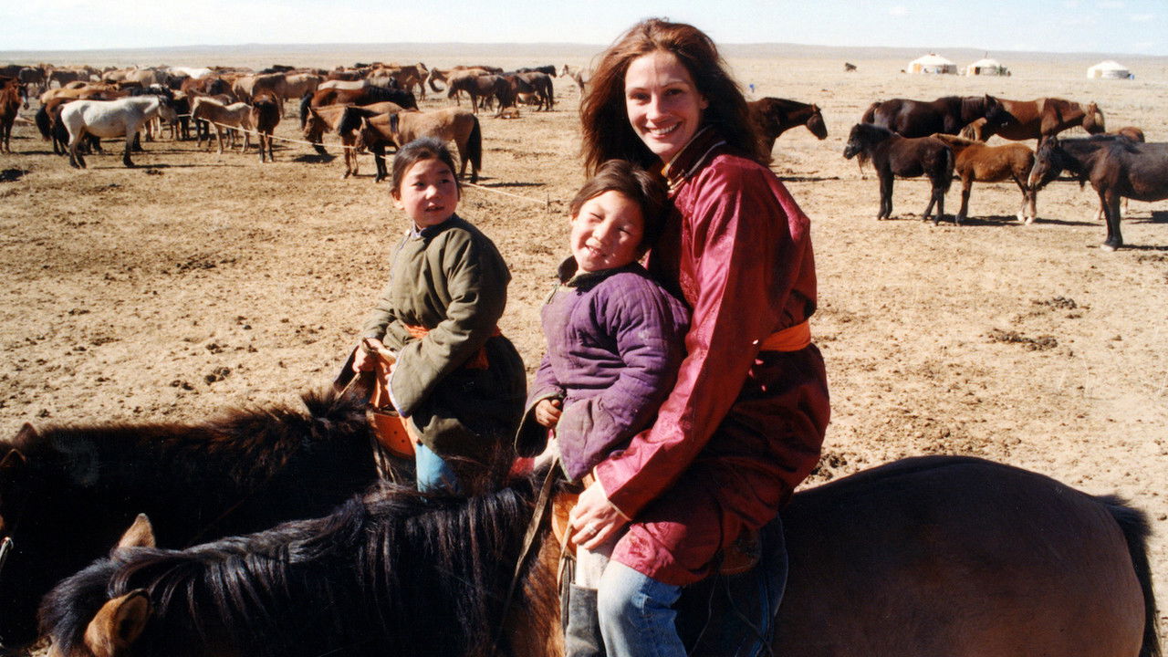 Wild Horses of Mongolia with Julia Roberts backdrop