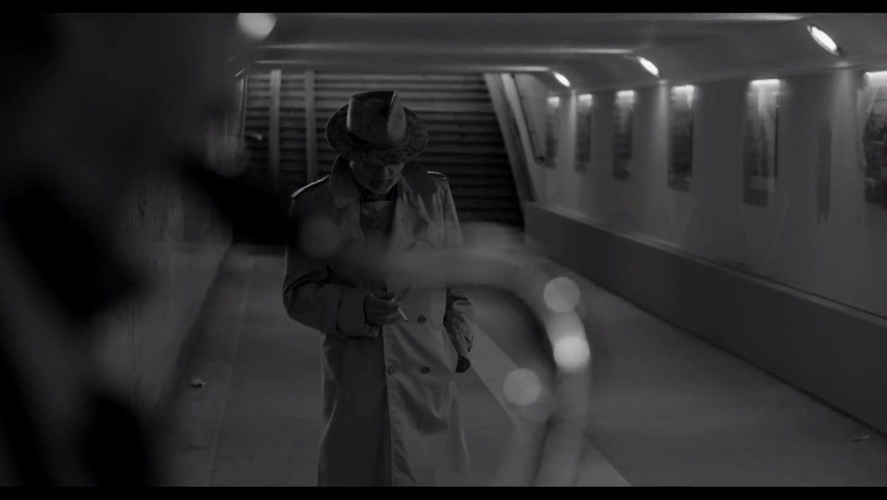 Silent movie backdrop