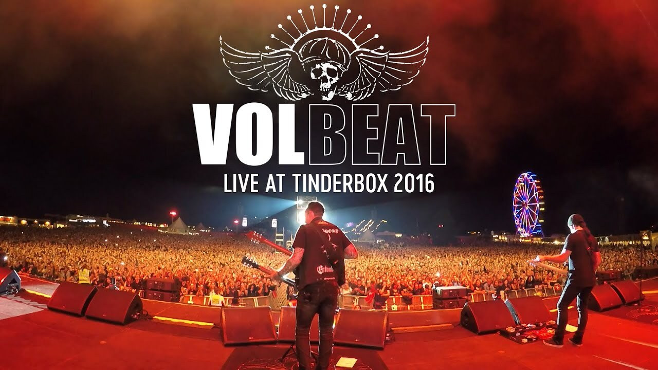 Volbeat - Live at Tinderbox Festival 2016 backdrop