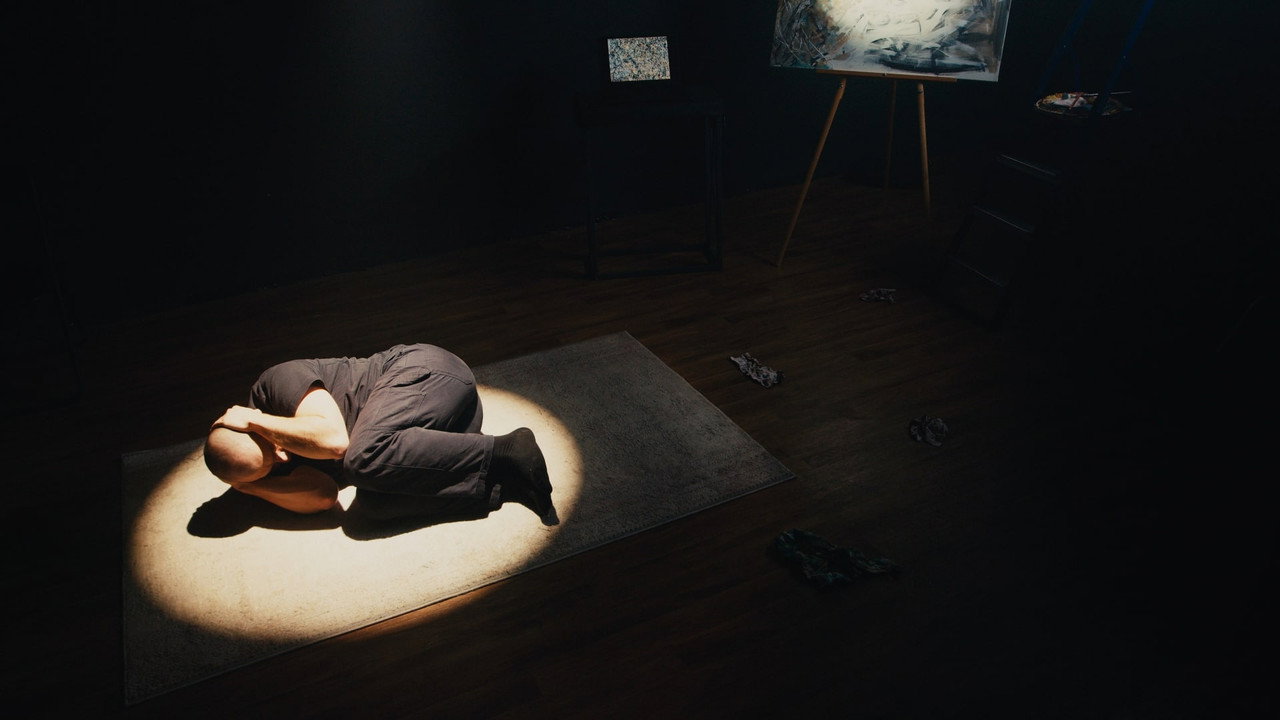 Pollock Reproduction backdrop