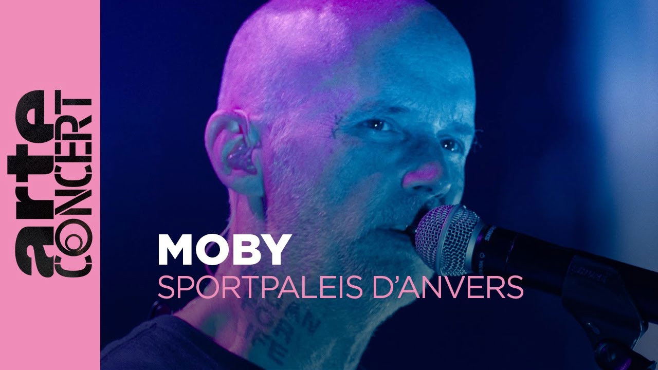 Moby - PLAY 25 - Sportpaleis d'Anvers - ARTE Concert backdrop