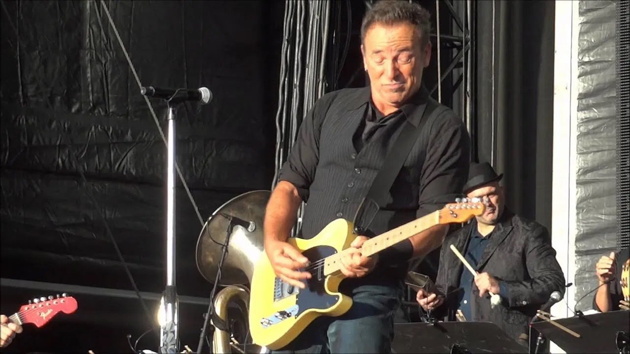 Bruce Springsteen with the Sessions Band: Live in Dublin backdrop