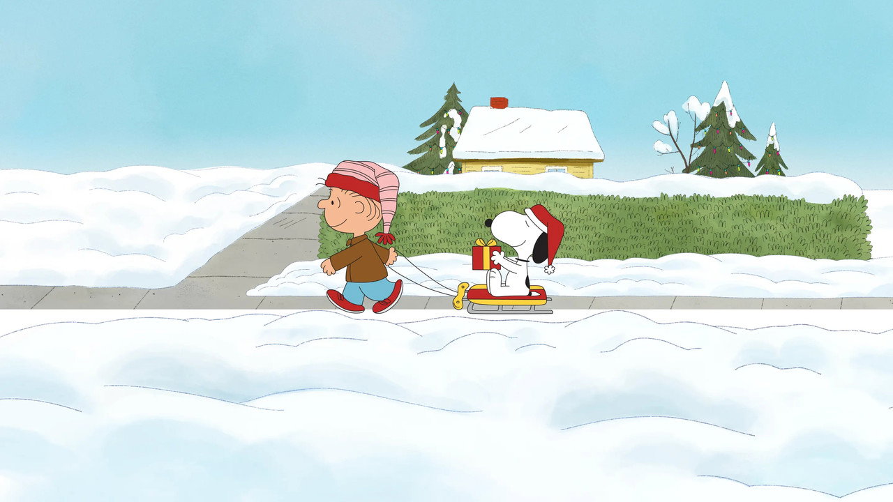 I Want a Dog for Christmas, Charlie Brown backdrop
