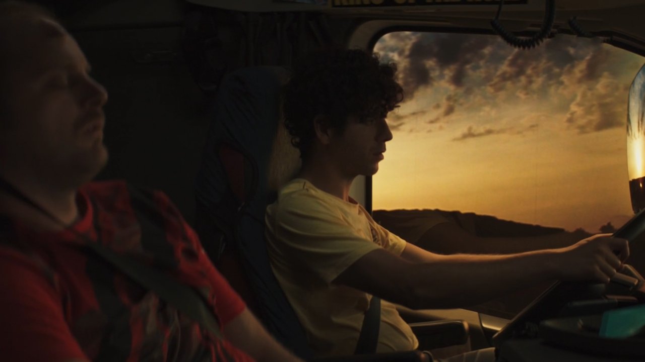 King of the Road backdrop