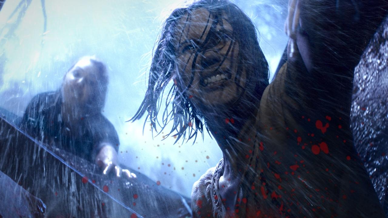 Stay Out Stay Alive backdrop