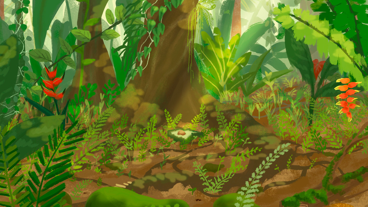 Chicha la chicharra backdrop