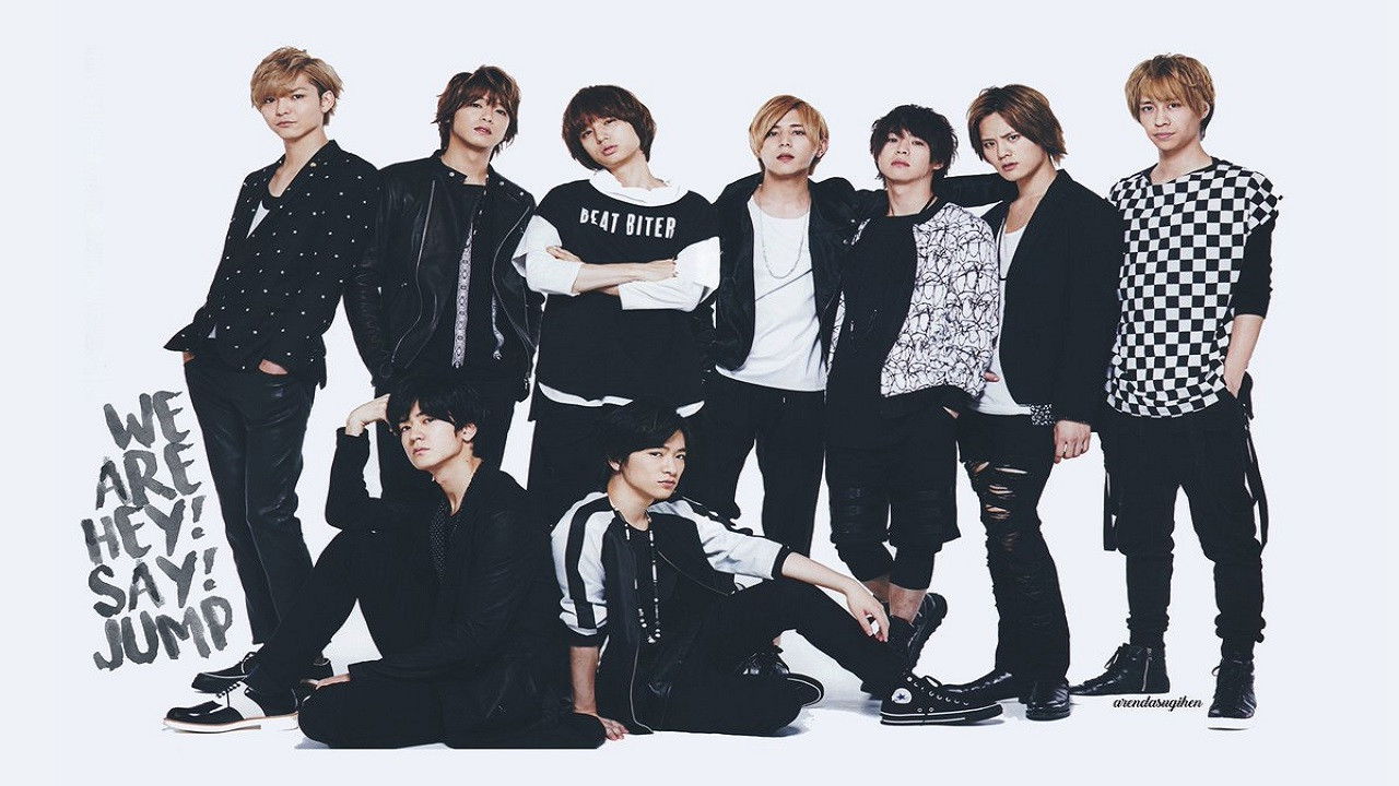 Hey! Say! JUMP - Hey! Say! Jump Debut & First Concert Ikinari! In Tokyo Dome backdrop