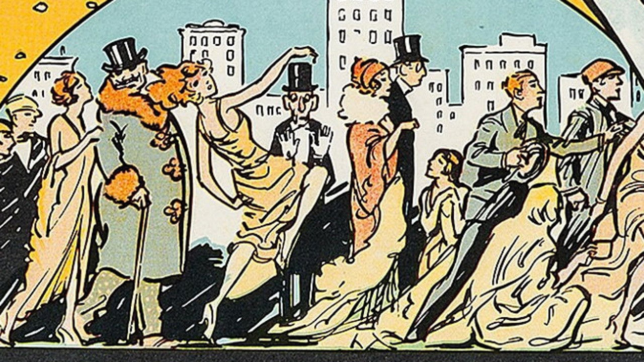 The Great White Way backdrop