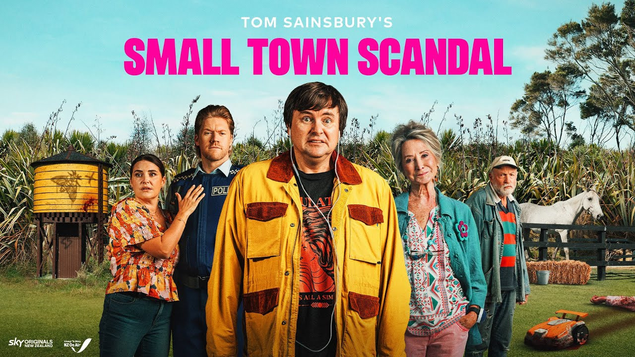 Small Town Scandal backdrop