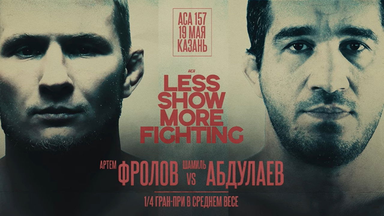ACA 157: Frolov vs. Abdulaev backdrop