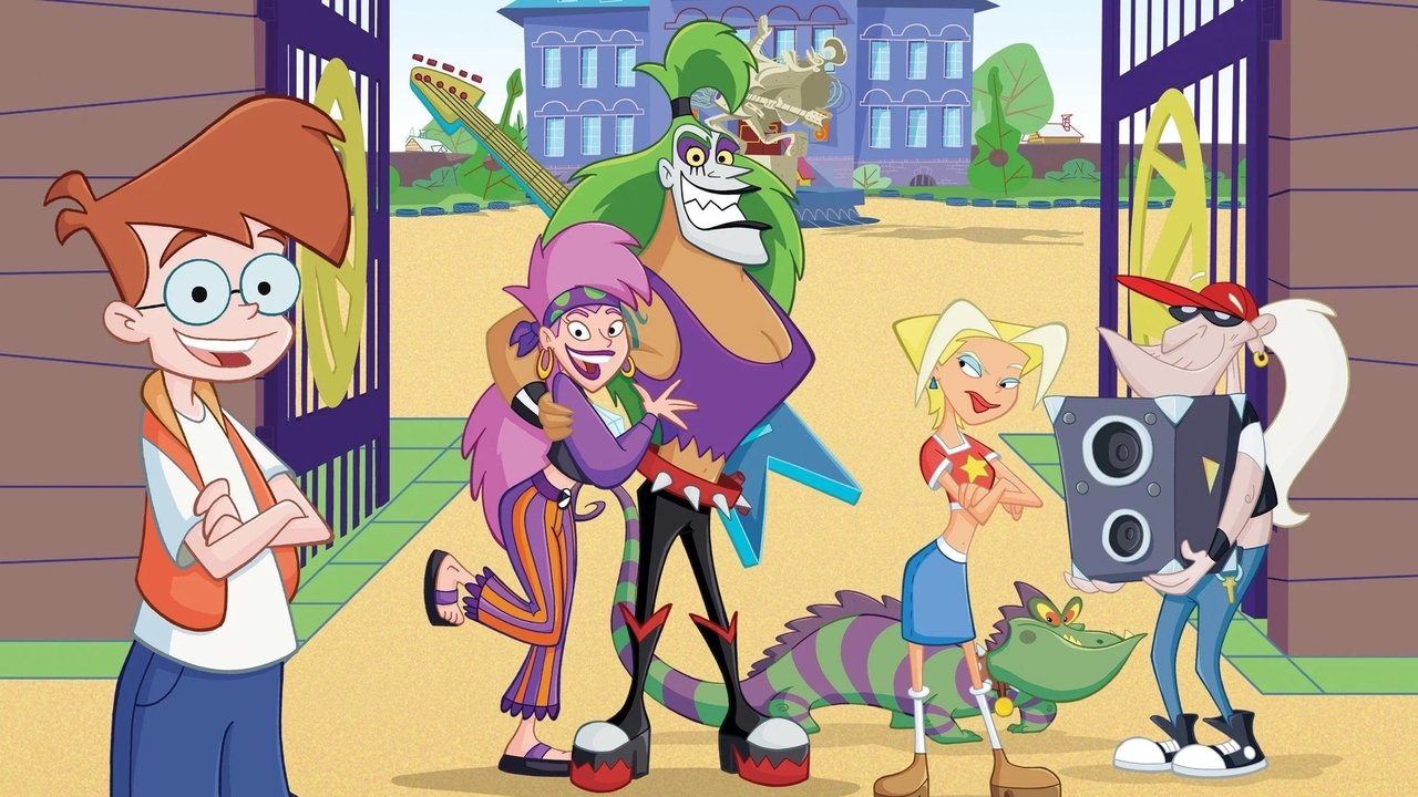 My Dad the Rock Star backdrop