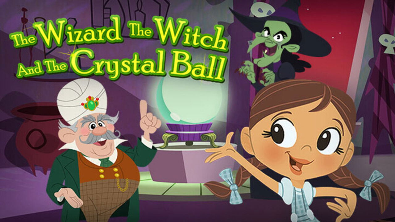 Dorothy and The Wizard of Oz: The Wizard, The Witch, and The Crystal Ball backdrop