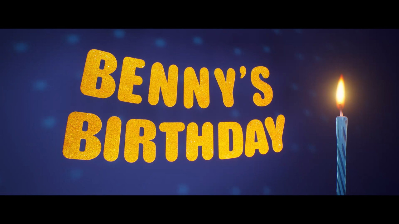 Benny's Birthday backdrop