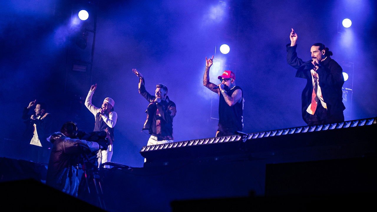 Backstreet Boys: The Town 2025 backdrop