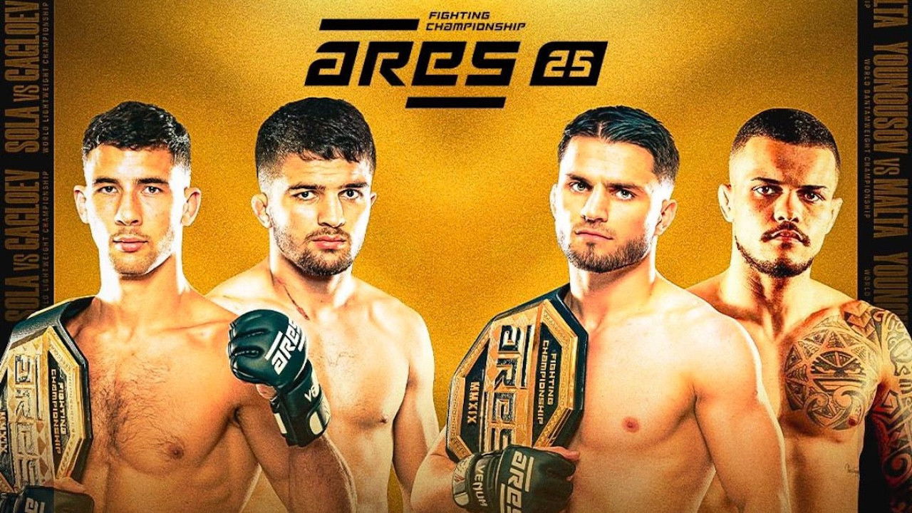 ARES 25: Sola vs. Gagloev backdrop