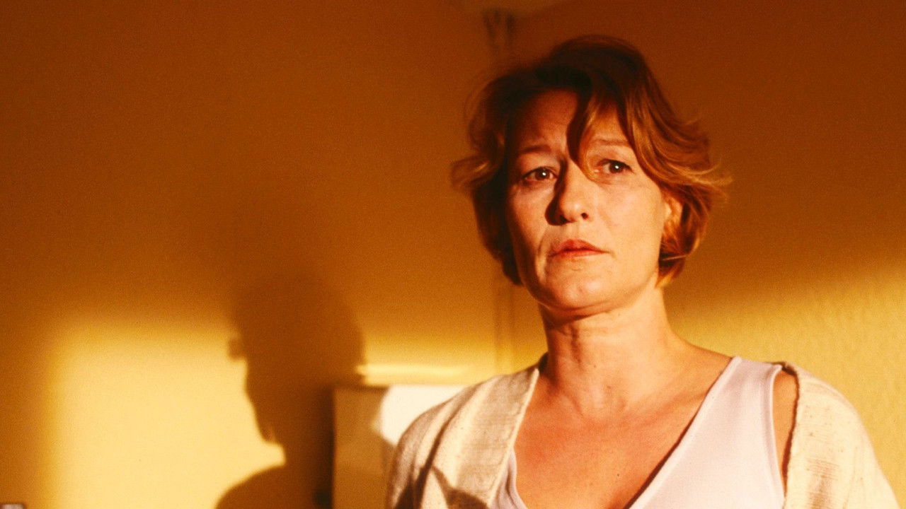 Ein einsames Haus am See backdrop