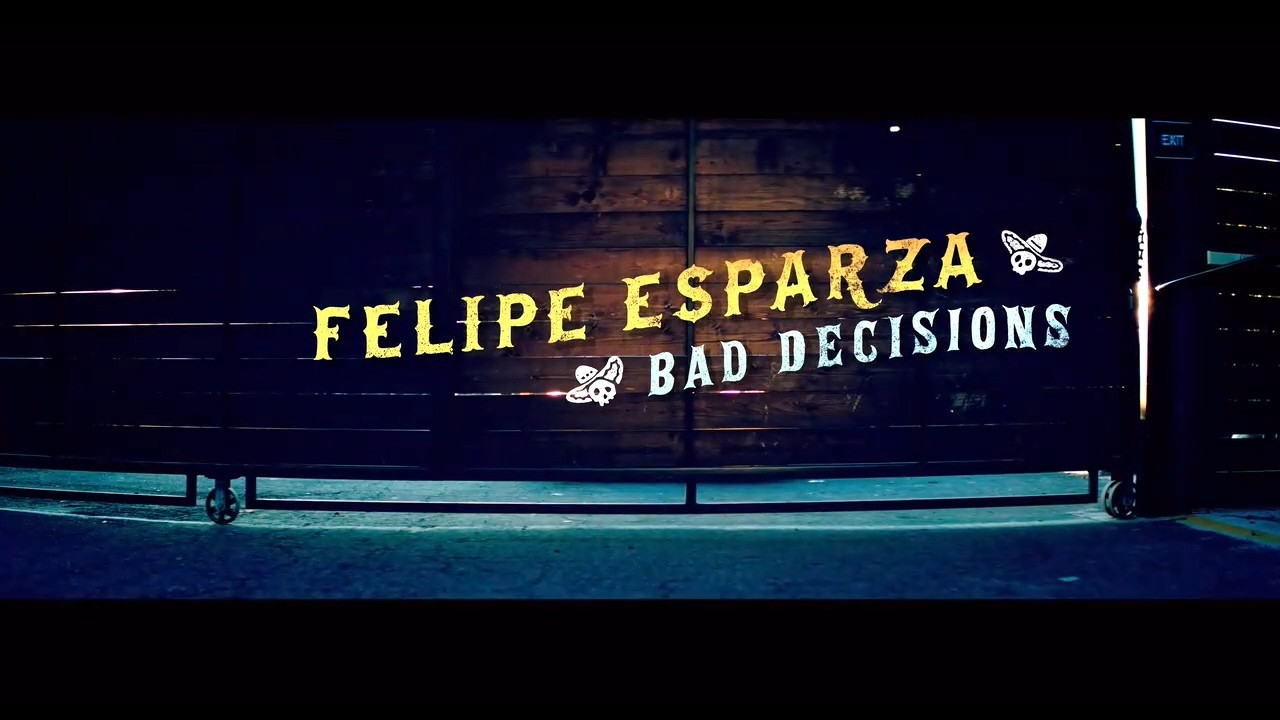 Felipe Esparza: Bad Decisions backdrop