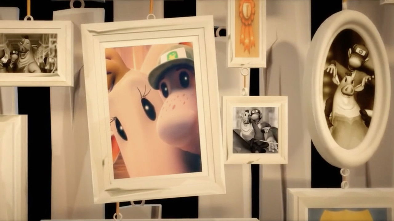 Aria for a Cow backdrop