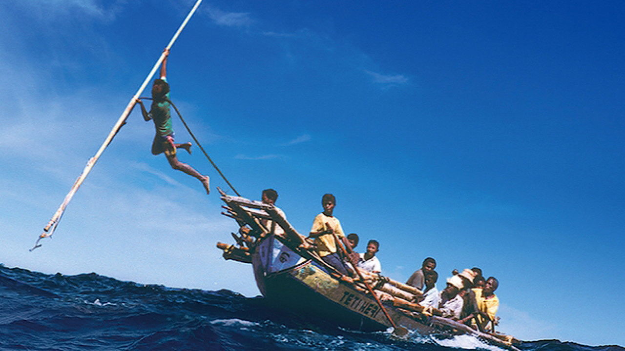 The last whale hunters backdrop