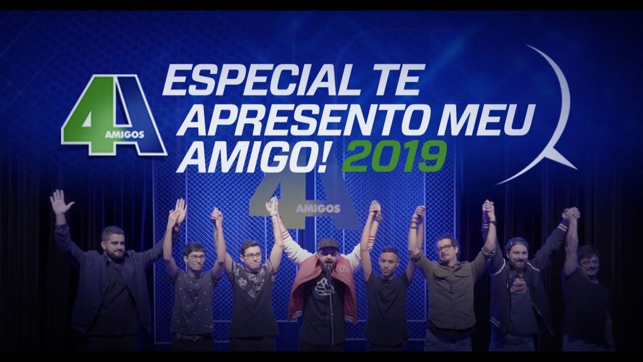 4 Amigos - Special I introduce you to my friend 2019 backdrop