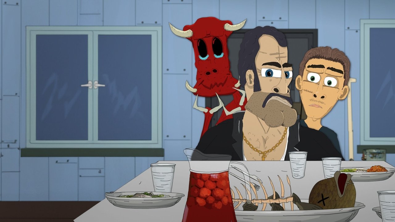 Bad Exorcist: Merry Christmas backdrop