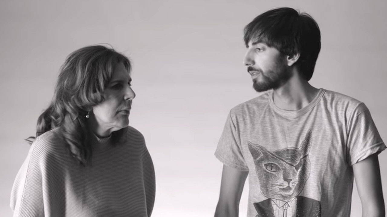 Madre e hijo backdrop