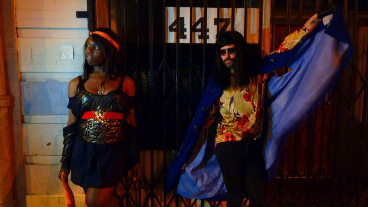 Criminal Queers backdrop