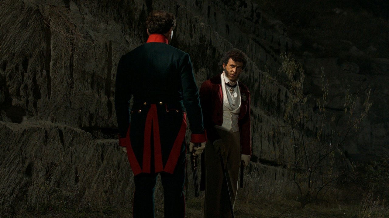 Дуэль. Пушкинъ – Лермонтовъ backdrop