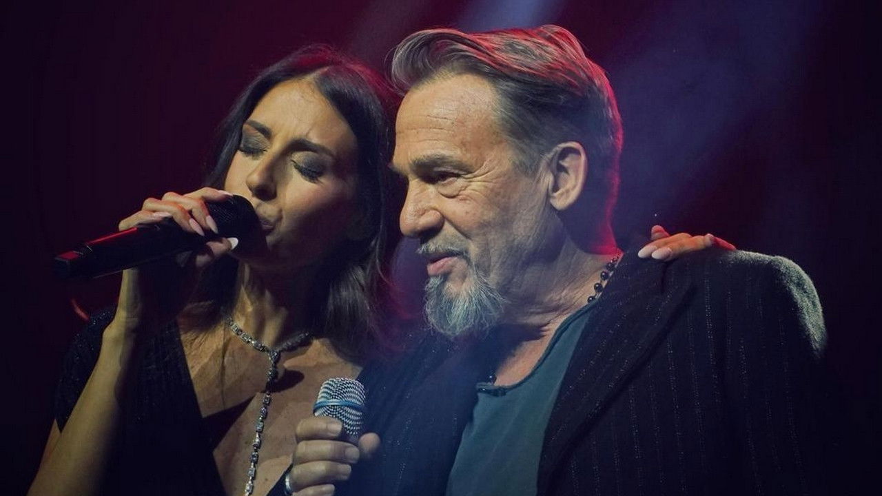 Hiba Tawaji à l'Olympia backdrop