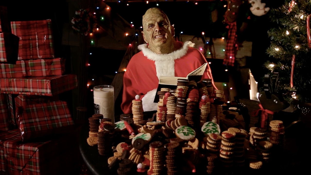 Christmas with Cookie backdrop