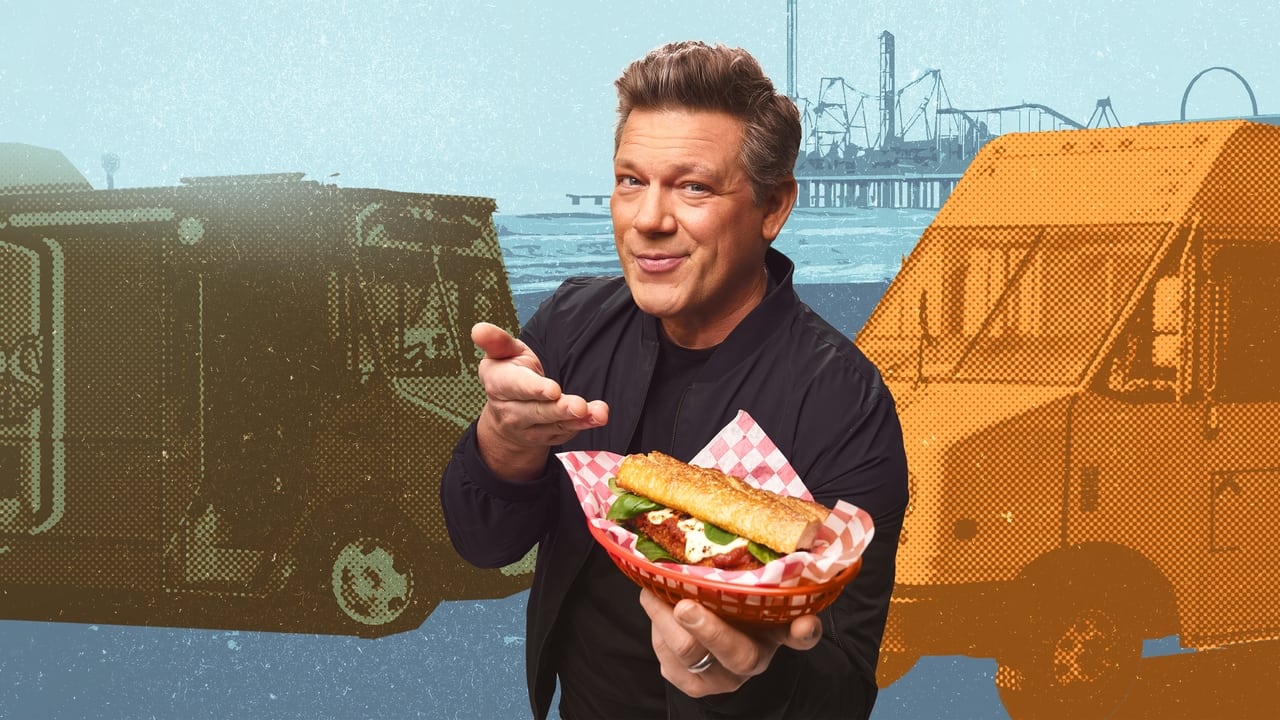 The Great Food Truck Race backdrop