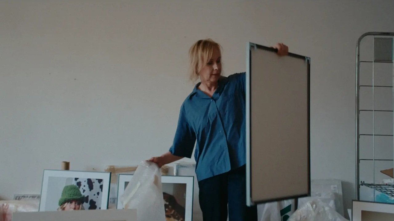 The Woman Who Takes Up Little Space backdrop