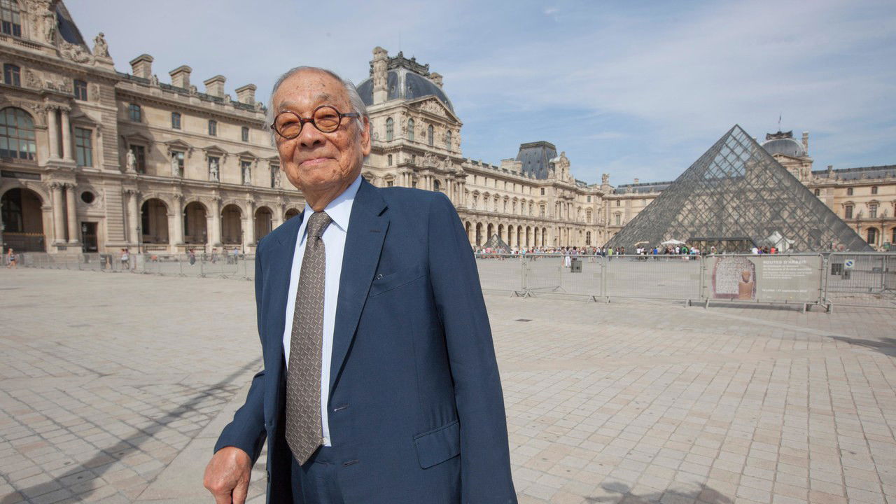 First Person Singular: I.M. Pei backdrop