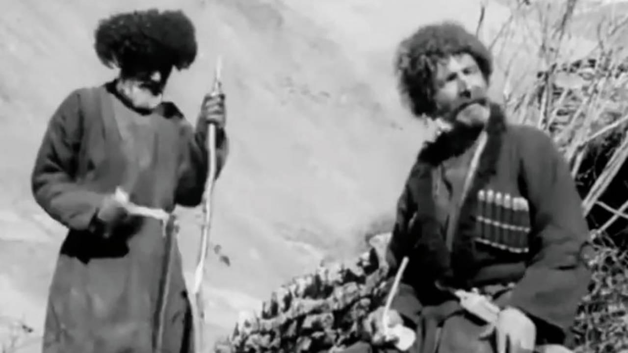 Girl of the Mountains backdrop