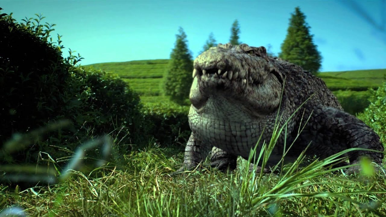 Million Dollar Crocodile backdrop