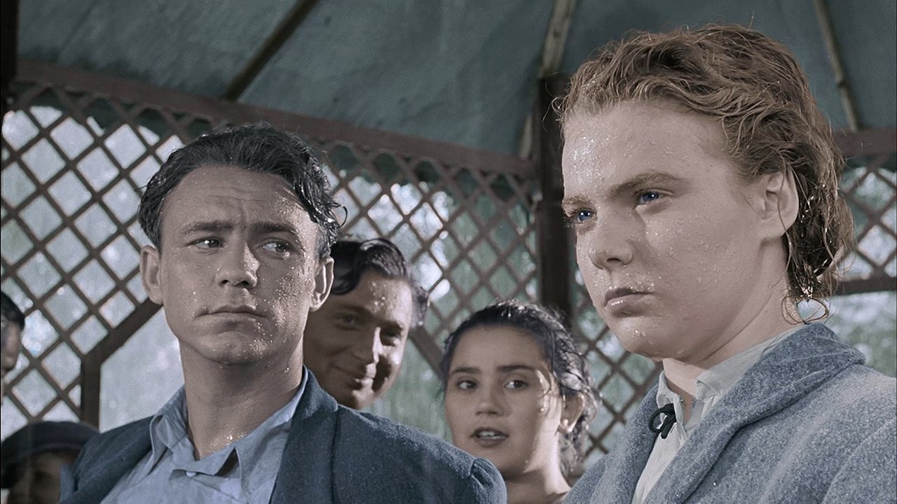 Spring on Zarechnaya Street backdrop