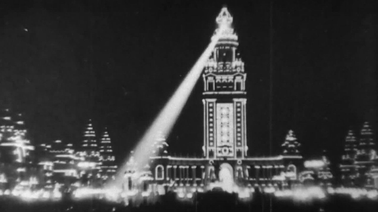 Pan-American Exposition by Night backdrop