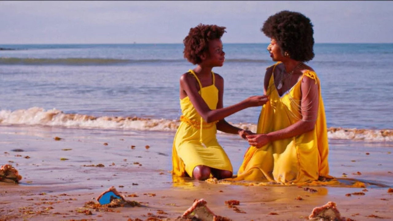 Deusa menina backdrop