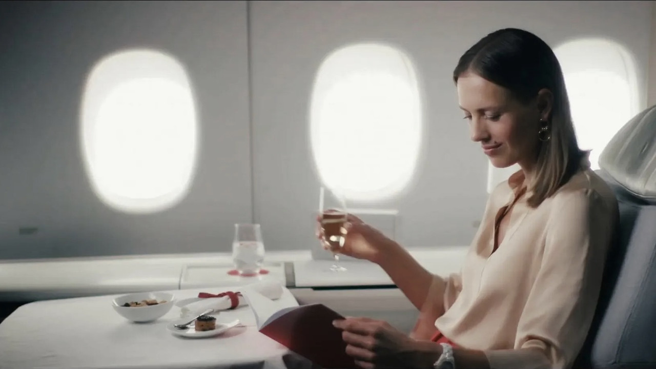 Inside the Dream: La Première Air France backdrop