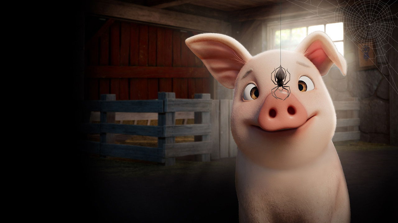 E.B. White's Charlotte's Web backdrop