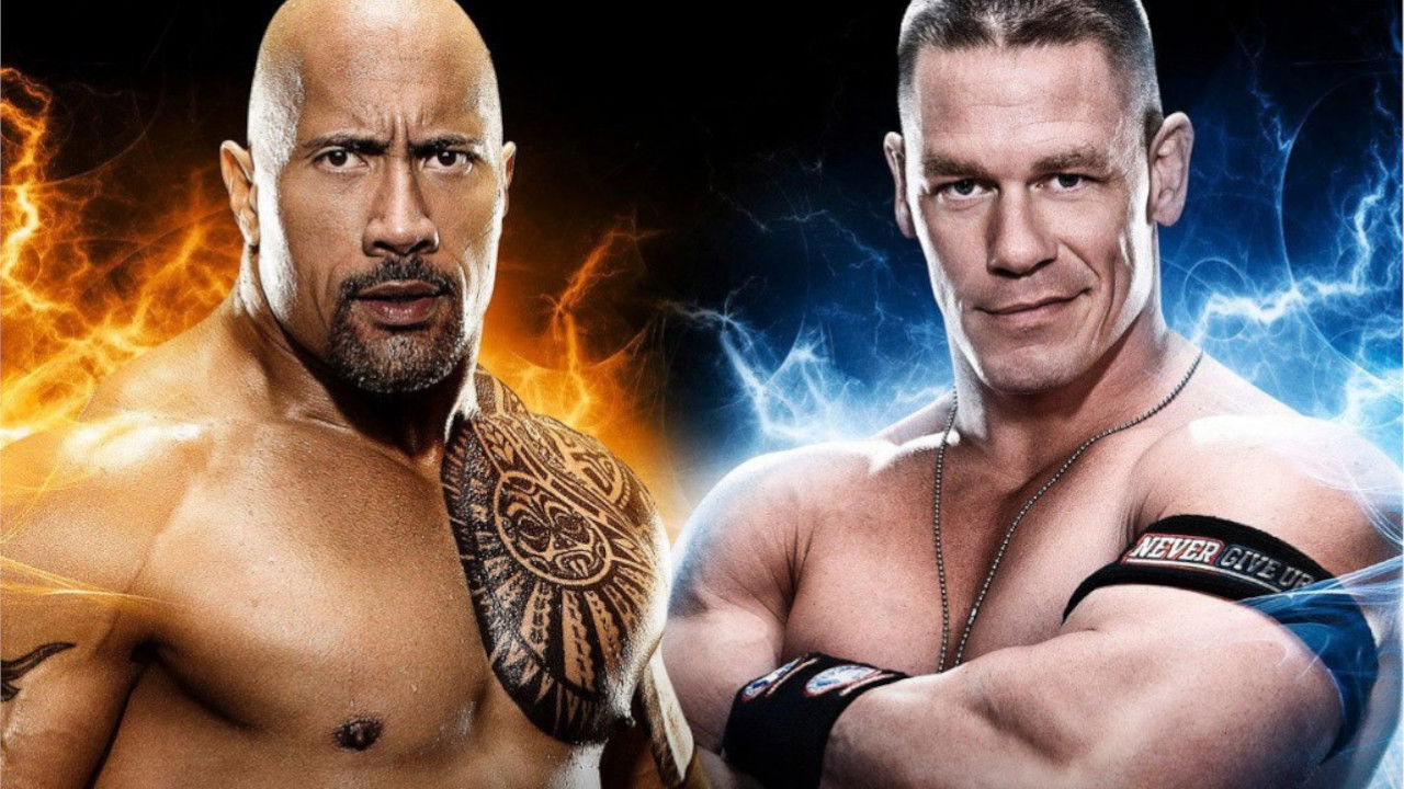 WWE: The Rock vs John Cena: Once in a Lifetime backdrop